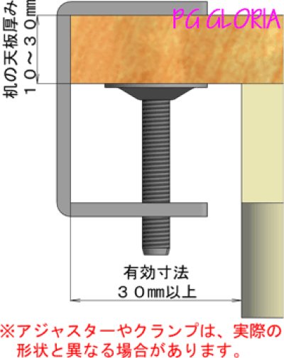 画像1: 会議テーブルスクリーン