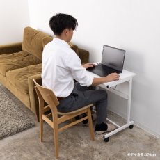 画像10: パソコン上 棚 薄型パソコンラック (10)