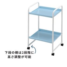 画像2: スチールカラーワゴン (2)