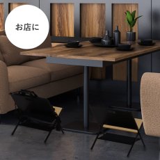 画像10: 荷物置き アンダーデスクワゴン　X脚折り畳みタイプ  (10)
