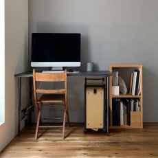 画像12: ファイルワゴン アンダーデスクワゴン 荷物置き ナチュラル (12)