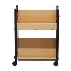 画像14: ファイルワゴン アンダーデスクワゴン 荷物置き ナチュラル (14)