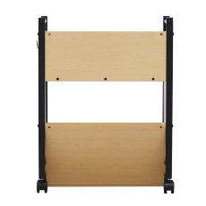 画像15: ファイルワゴン アンダーデスクワゴン 荷物置き ナチュラル (15)