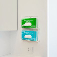 画像9: ボックスホルダー グローブホルダー1段タイプ/2段タイプ (9)