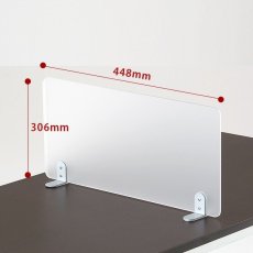 画像2: デスク パーテーション 多目的サイドスクリーン (2)