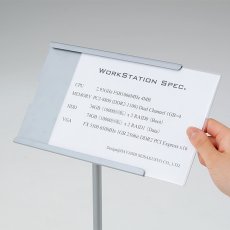 画像2: 案内板 インフォメーションスタンド Ａ５簡易タイプ (2)