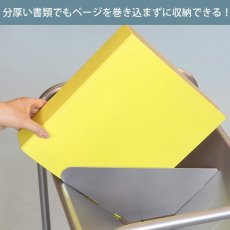 画像2: ファイルワゴン　2段　A4対応 (2)