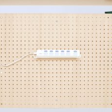 画像5: 収納付きハイテーブル 専用オプション ワイヤートレー  (5)