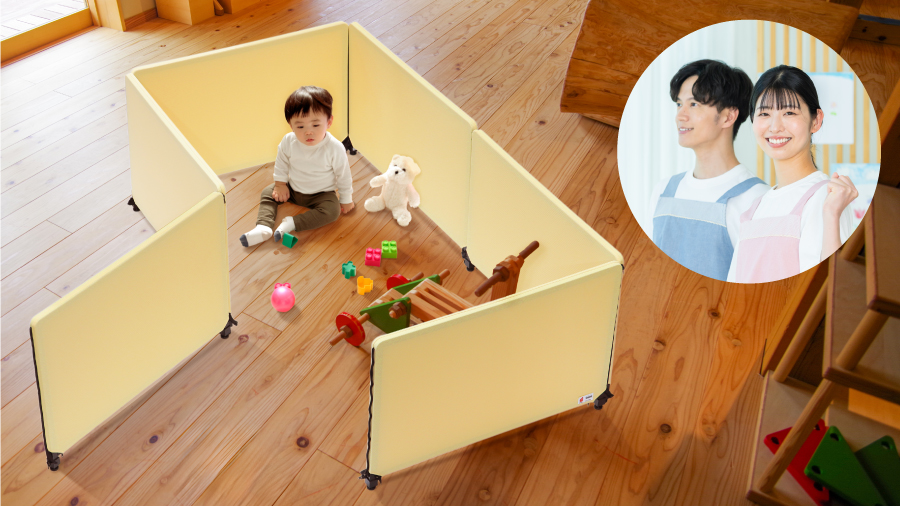 ＼　スタッフ日記を更新しました　／ 子供の安全と大人の安心を両立！ 防炎・優しいベージュで作る「見守り空間」。保育や商業施設に最適な理由